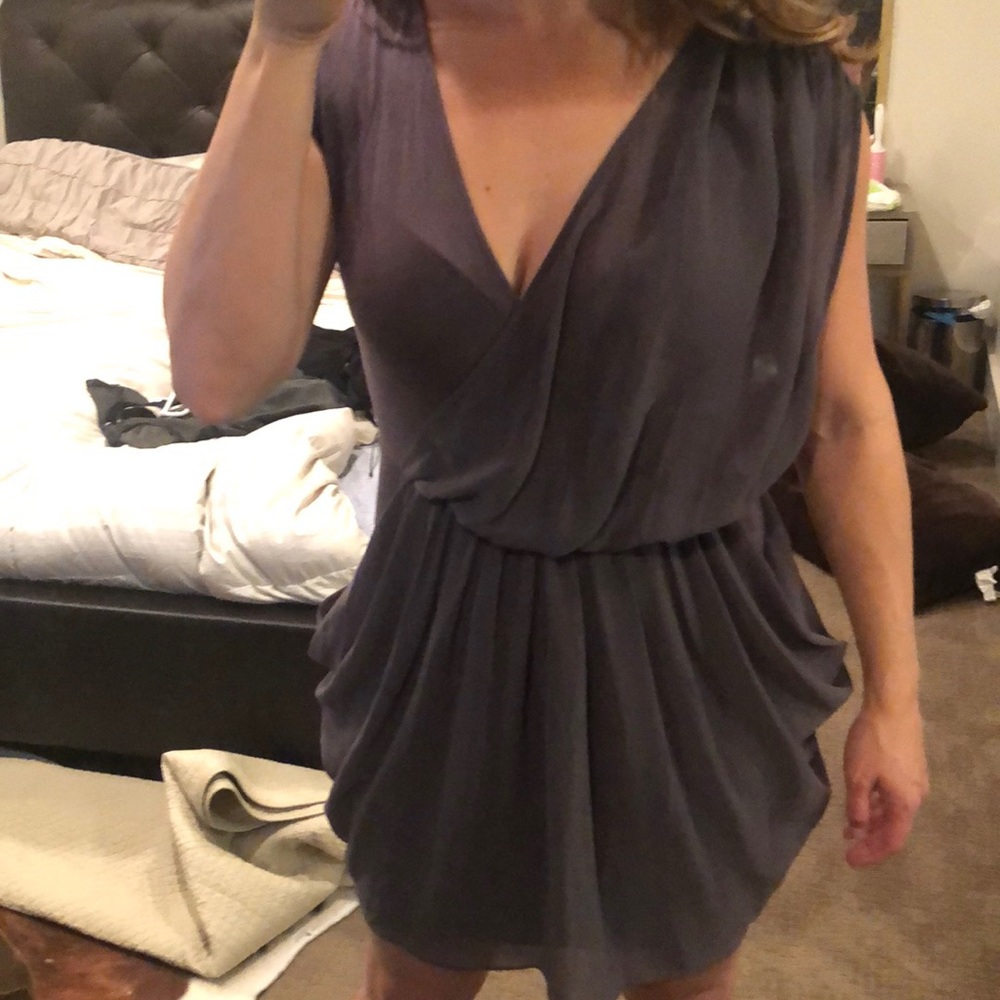 Bebe gray dress
